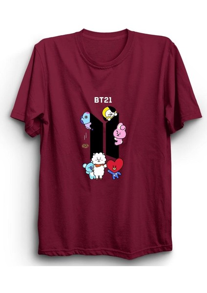 BT21 Bts Baskılı Tshirt