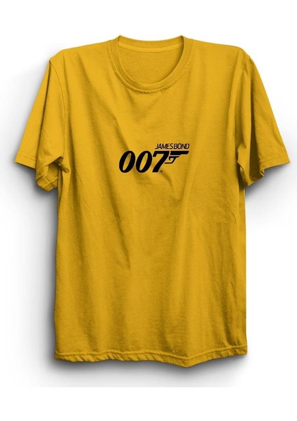 007 James Bond Baskılı Tshirt