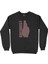Gitarist Siyah Sweatshirt 1