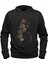 Tiger Baskılı Çocuk Siyah Sweatshirt 1