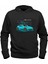 Araba Nissan Z 370 Tasarımlı Baskılı Çocuk Siyah Sweatshirt 1