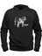 Bulldog Dijital Baskılı Çocuk Siyah Sweatshirt 1