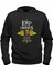 Alfa TshirtLord Of Drinks Baskılı Çocuk Siyah Sweatshirt 1