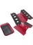 Alüminyum Alaşım Rc Araba Tamir Çalışma Standı Hobi Aracı Set 360 Derece Rotasyon Asansör Veya Alt Onarım Aracı Kutusu 1/8 1/10 Rc Araba Kamyon Buggy - Kırmızı (Yurt Dışından) 1
