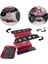 Alüminyum Alaşım Rc Araba Tamir Çalışma Standı Hobi Aracı Set 360 Derece Rotasyon Asansör Veya Alt Onarım Aracı Kutusu 1/8 1/10 Rc Araba Kamyon Buggy - Kırmızı (Yurt Dışından) 3