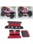 Alüminyum Alaşım Rc Araba Tamir Çalışma Standı Hobi Aracı Set 360 Derece Rotasyon Asansör Veya Alt Onarım Aracı Kutusu 1/8 1/10 Rc Araba Kamyon Buggy - Kırmızı (Yurt Dışından) 5