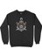 Kuru Kafa Korsan Siyah Sweatshirt 1