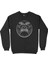Yuvarlak Kızgın Maymun Siyah Sweatshirt 1