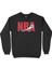 Nba Klasik Logo Siyah Sweatshirt 1