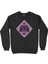 Mor Start The Mission Siyah Sweatshirt 1