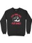 Kırmızı Stay Home Play Game Siyah Sweatshirt 1