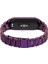 Metal Üç Boncuk Paslanmaz Çelik Kordon Xiaomi Mi Band İçin 6/5/4/3 (Yurt Dışından) 4