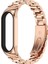 Metal Üç Boncuk Paslanmaz Çelik Kordonlu Xiaomi Mi Band İçin 6/5/4/3 (Yurt Dışından) 2