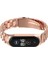 Metal Üç Boncuk Paslanmaz Çelik Kordonlu Xiaomi Mi Band İçin 6/5/4/3 (Yurt Dışından) 3