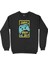 Pembe Gamer Mode On Siyah Sweatshirt 1