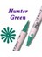 401 Scroll & Brush Çift Çizgi Fırça Uçlu Kaligrafi Gölgeleme Kalemi Hunter Green 2