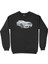 Adventure Will Kill You Siyah Sweatshirt 1