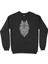 Kurt Mandala Siyah Sweatshirt 1