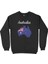 Around The Campfire Siyah Sweatshirt 1