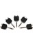 5x 6.35MM Stereo Mic Adaptörü Dönüştürücü (Yurt Dışından) 2