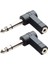 4 Adet 3.5mm Stereo Açı Ses Adaptörü (Yurt Dışından) 3