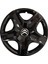 Citroen C-Elysee 14'' Inç Piano Black 4'lü Set Jant Kapağı Çelik Jant Görünümlü 1