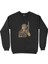 Silahlı Maymun Siyah Sweatshirt 1