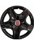 Fiat Albea 16'' Inç Piano Black Jant Kapağı 4 Adet Çelik Jant Görünümlü 1