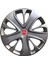 Fiat Brava 15'' Inç Gri Jant Kapağı 4 Adet Çelik Jant Görünümlü 1