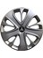 Mitsubishi Lancer Evolution 15'' Inç Gri 4'lü Set Jant Kapağı Çelik Jant Görünümlü 1
