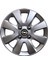 Peugeot 206 Van 14'' Inç Gri 4'lü Set Jant Kapağı Çelik Jant Görünümlü 1