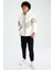 Slim Fit Kapüşonlu Şişme Mont U1708AZ21WN 2