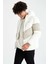 Slim Fit Kapüşonlu Şişme Mont U1708AZ21WN 5