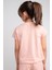 Kız Çocuk Pudra Go Play Baskılı ve Bağlamalı T-Shirt (4-12YAŞ) 3
