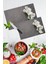2'li Takım 30 x 40 cm ve 20 x 30 cm White Desenli Cam Kesim Tablası 1
