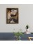 Gift Otel Odası Konseptli Doğal Masif Ahşap Çerçeveli Tablo 30X40CM-122 2