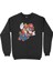 Uçan Mario Siyah Sweatshirt 1