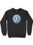 Volkswagen Logolu Siyah Sweatshirt 1