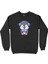 Oyuncu Penguen Siyah Sweatshirt 1