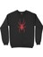 Black Widow Örümceği Siyah Sweatshirt 1