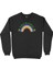 Rainbow Gökkuşağı Siyah Sweatshirt 1