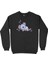 Uyuyan Koala Siyah Sweatshirt 1
