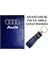 Audi Logolu Lacivert Ruhsat Kabı ve Audi Logolu Anahtarlık 1