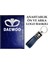 Daewoo Logolu Lacivert Ruhsat Kabı ve Daewoo Logolu Anahtarlık 1