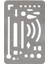 Metal Silgi Şablonu 85X55 mm N:st-5 1