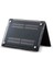 Macbook Pro 13' 2020 A2159 A1989 Kristal Şeffaf Simli Kılıf 2