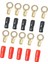 5 Pairs 8 Awg Araba Ses Yüzük Terminalleri Ortak Elektrik Kablolama Aksesuarları (Yurt Dışından) 1