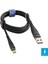 USB Type-C Pd 5A 100 W Örgülü Hızlı Şarj ve Data Kablosu 2 Metre 2