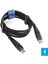 Type-C To Type-C Pd 5A 100 W Örgülü Hızlı Şarj ve Data Kablosu 2 Metre 2
