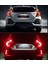 Honda civic fc5 için uygundur typer arka sis lambası kırmızı led 2016+ reflektör led 2